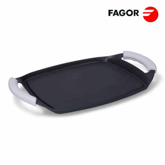 Plancha de asar parrilla Fagor FUNDIGRILL 26 x 21cm asas de silicona